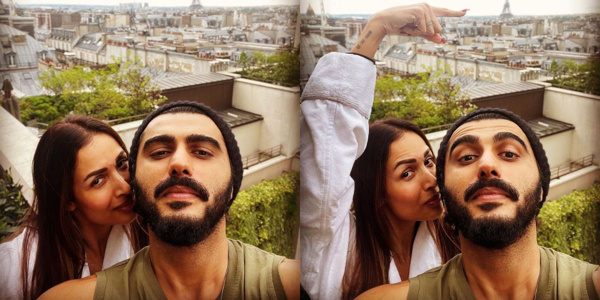 Arjun Kapoor rings in his birthday with girlfriend Malaika in Paris; shares some cute photos